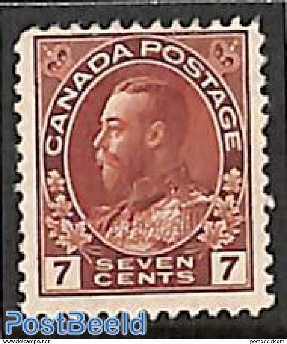 Canada 1922 7c, Stamp Out Of Set, Mint NH - Unused Stamps