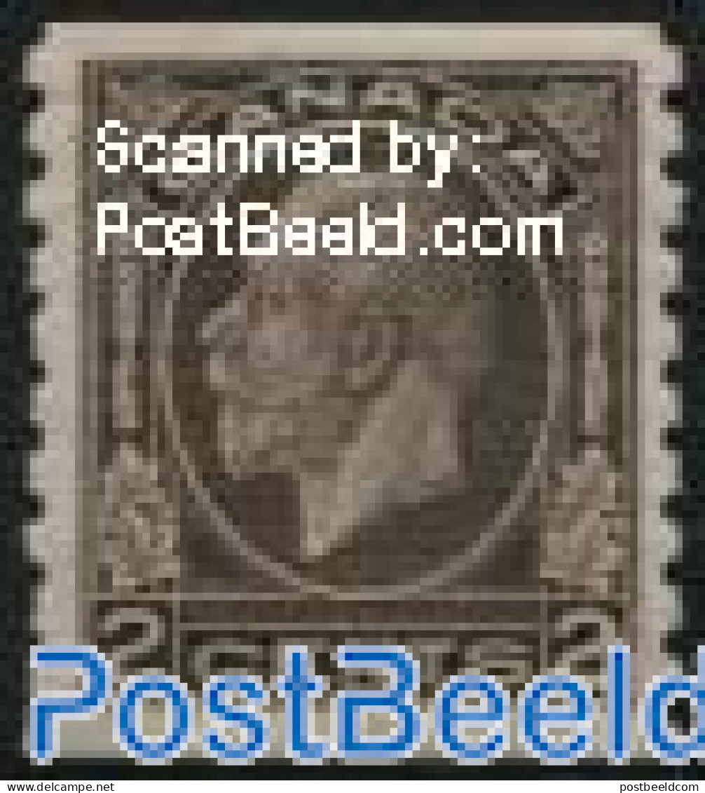 Canada 1932 2c, Coil, Stamp Out Of Set, Unused (hinged) - Ongebruikt