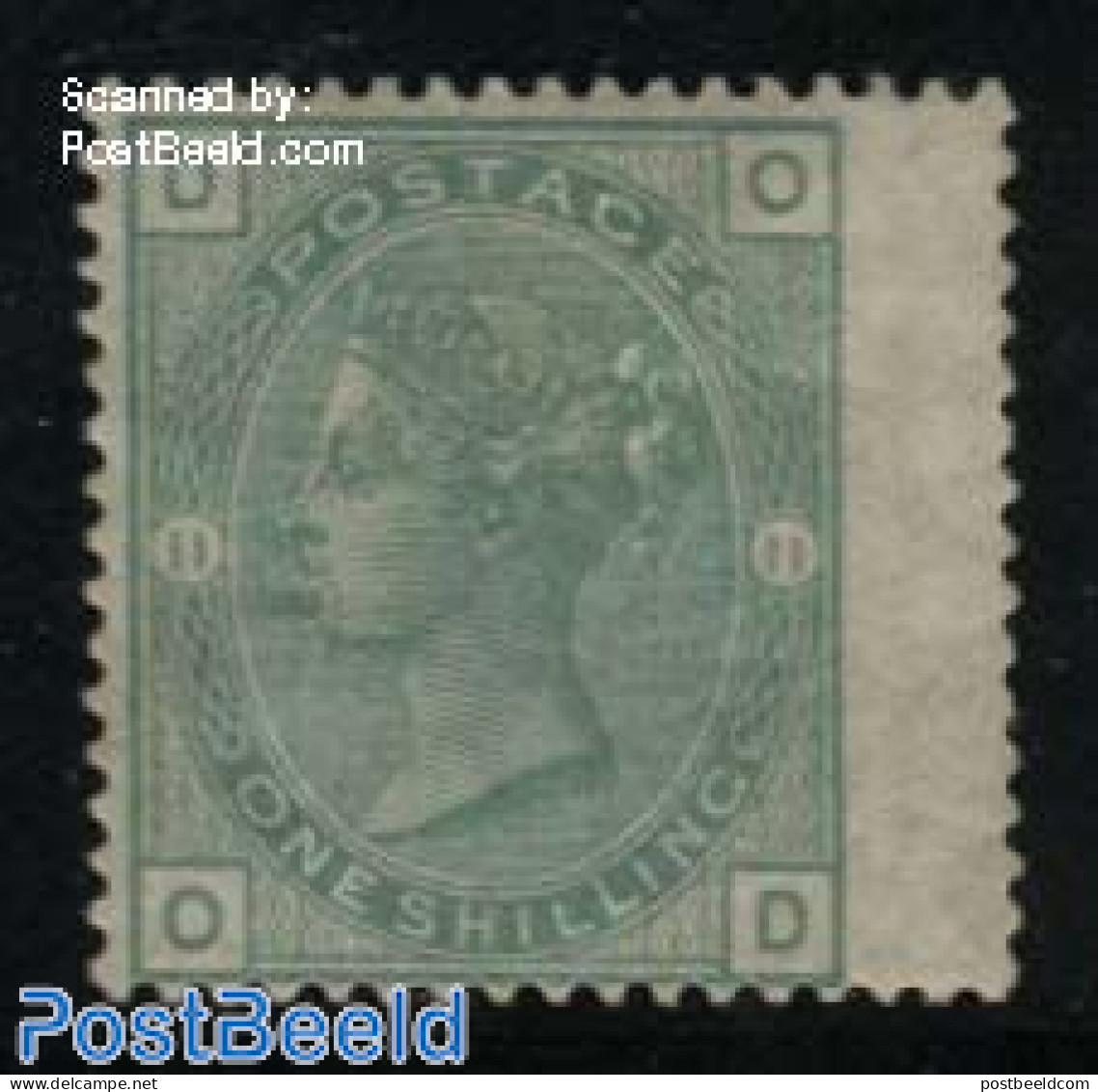 Great Britain 1873 1Sh, Plate 11, Unused Hinged, Unused (hinged) - Used Stamps