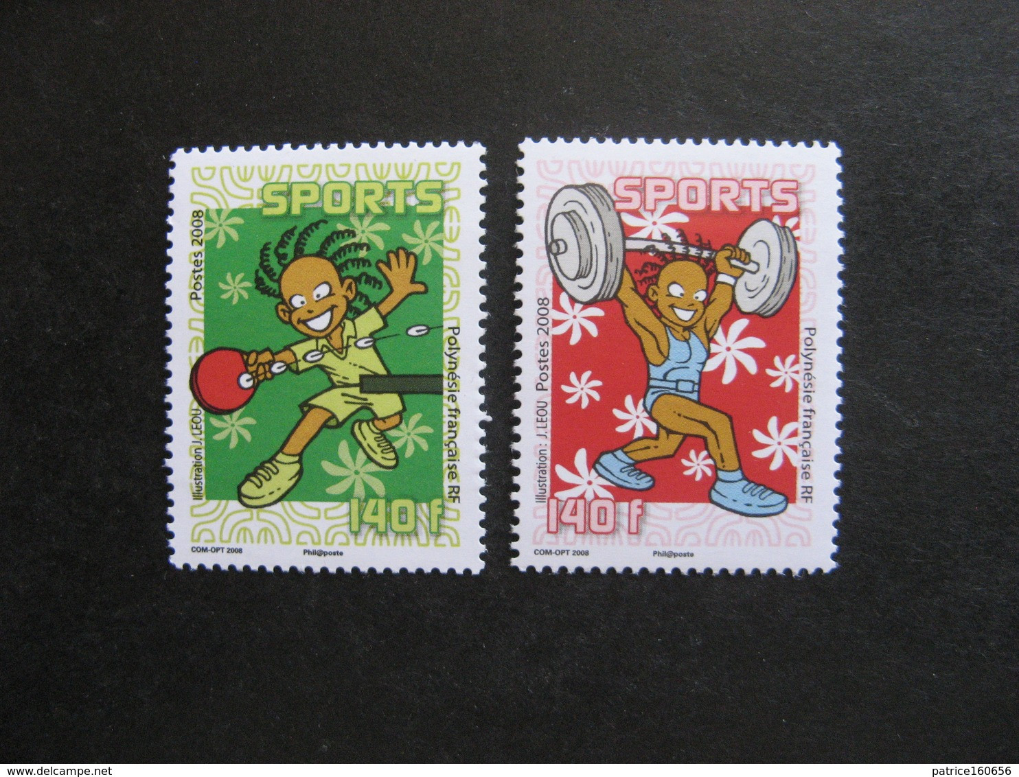 Polynésie: TB Paire N° 840 Et N° 841, Neufs XX. - Unused Stamps