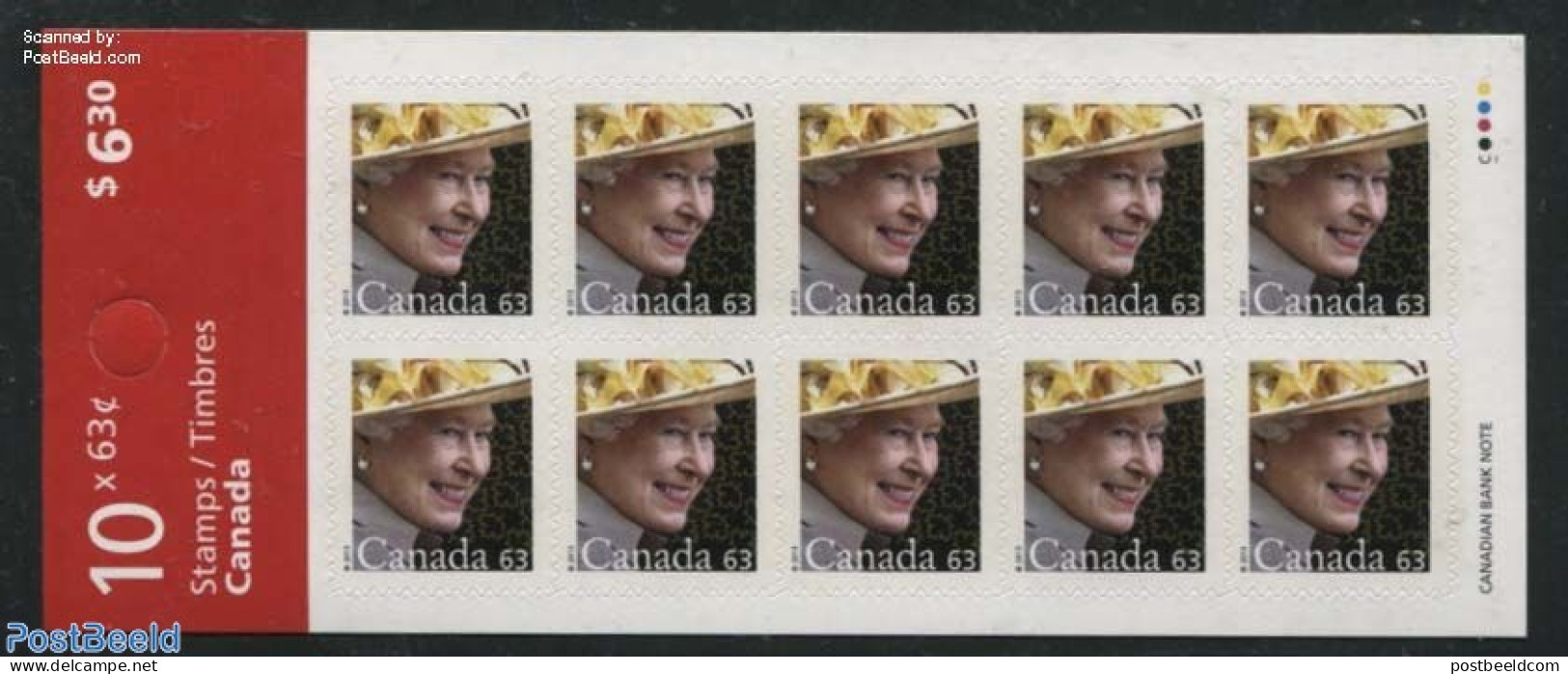 Canada 2013 Definitive Booklet S-a, Mint NH, Stamp Booklets - Unused Stamps