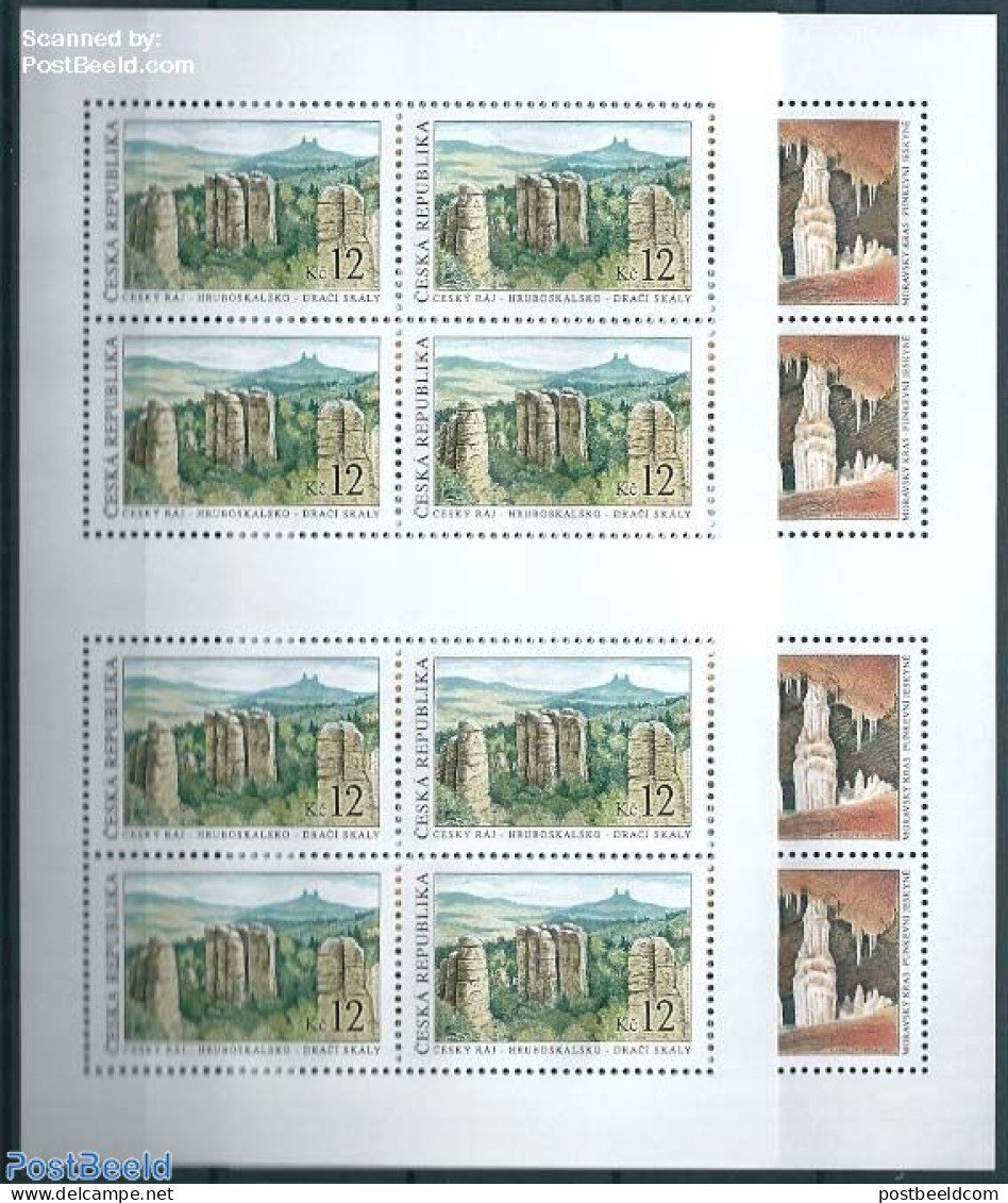 Czech Republic 2003 Tourism 2 M/s, Mint NH, History - Various - Geology - Tourism - Other & Unclassified
