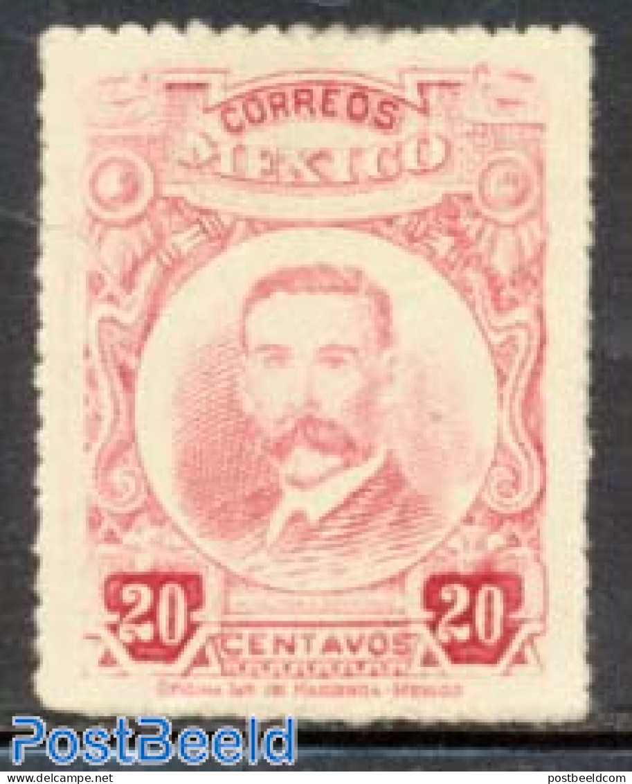 Mexico 1917 20c, Stamp Out Of Set, Unused (hinged) - Mexiko