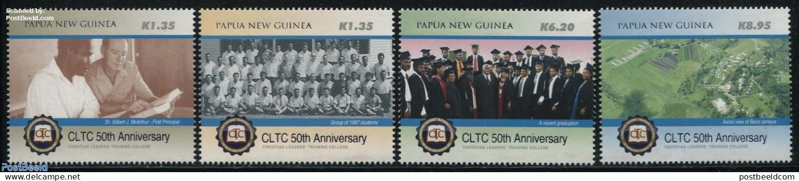 Papua New Guinea 2015 CLTC 4v, Mint NH, Science - Education - Papouasie-Nouvelle-Guinée