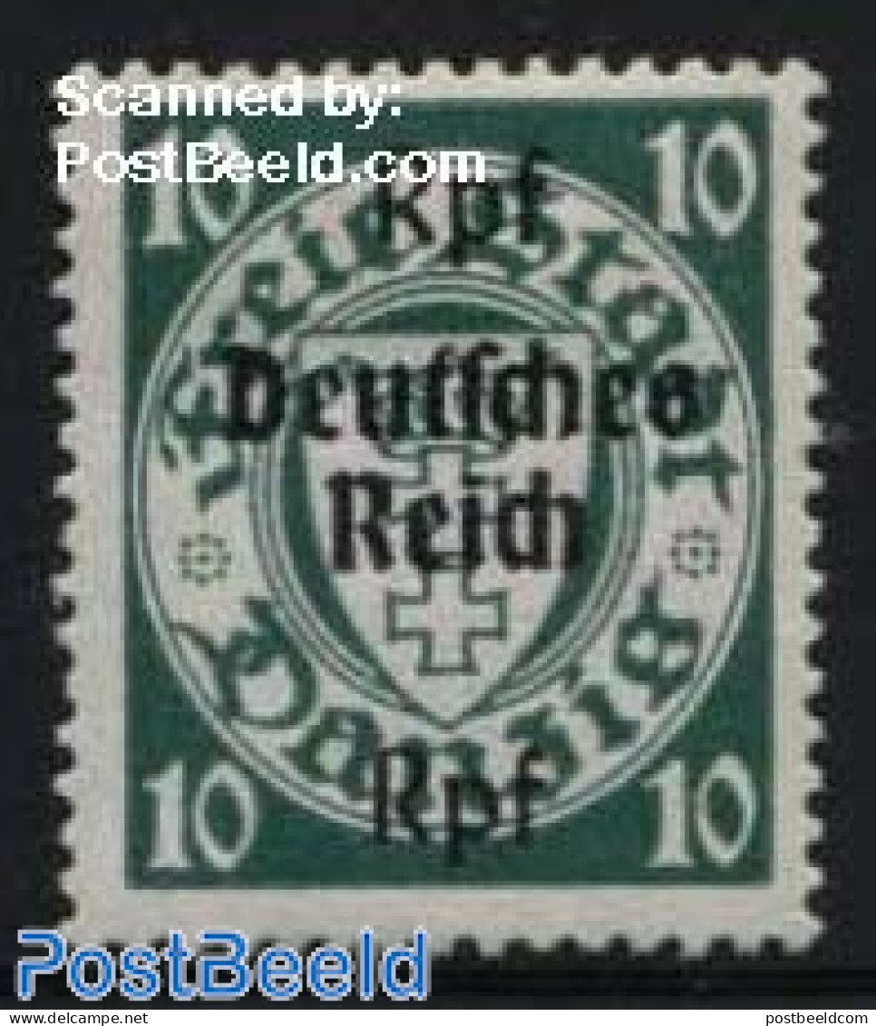 Germany, Empire 1939 10Rpf, Stamp Out Of Set, Mint NH - Ongebruikt