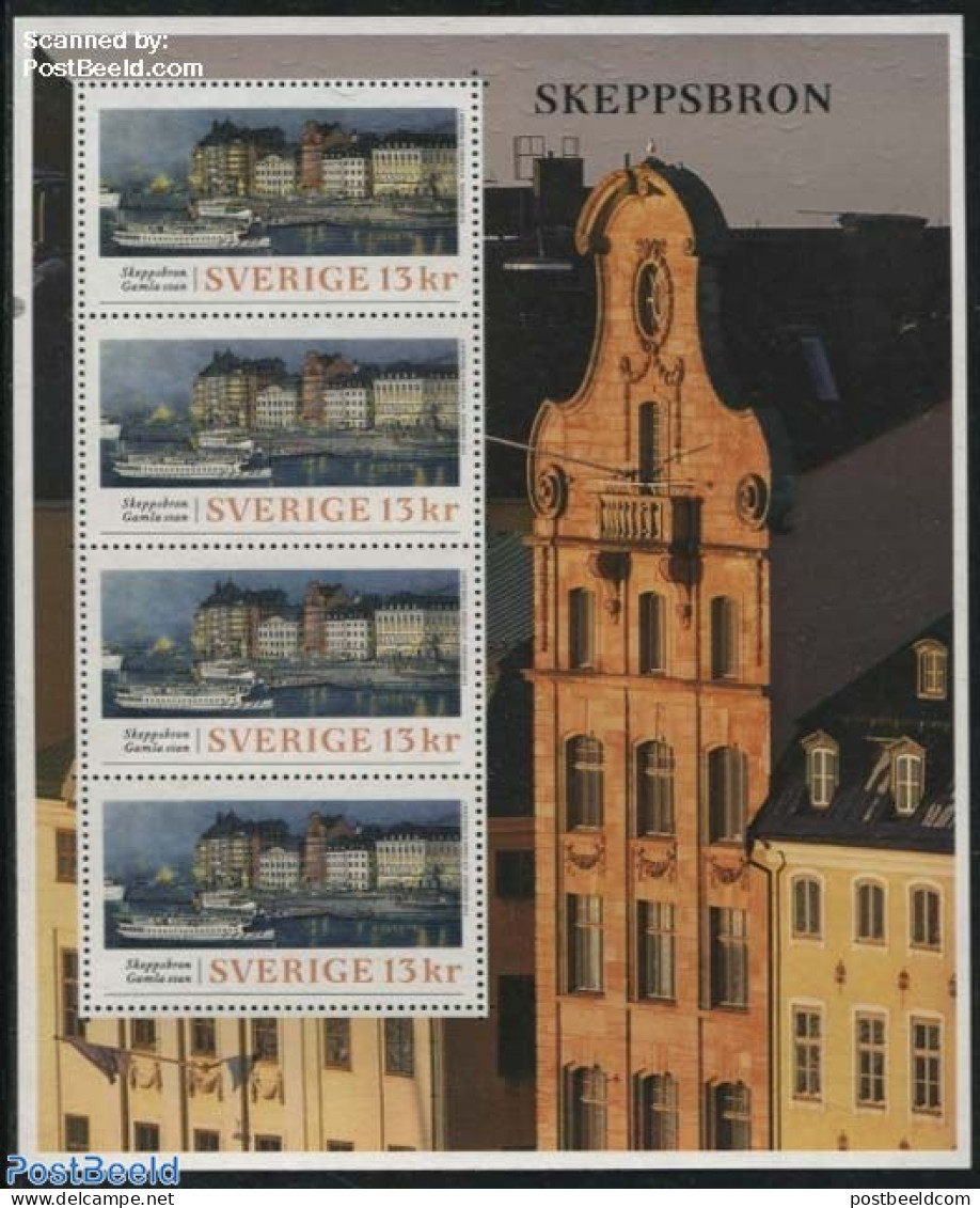Sweden 2016 Gamla Stan, Skeppsbron M/s, Mint NH, Transport - Various - Ships And Boats - Tourism - Art - Architecture - Nuevos