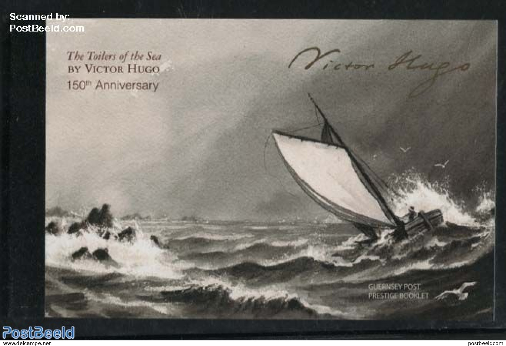 Guernsey 2016 The Toilers Of The Sea Prestige Booklet, Mint NH, Nature - Sport - Transport - Birds - Sailing - Stamp B.. - Sailing