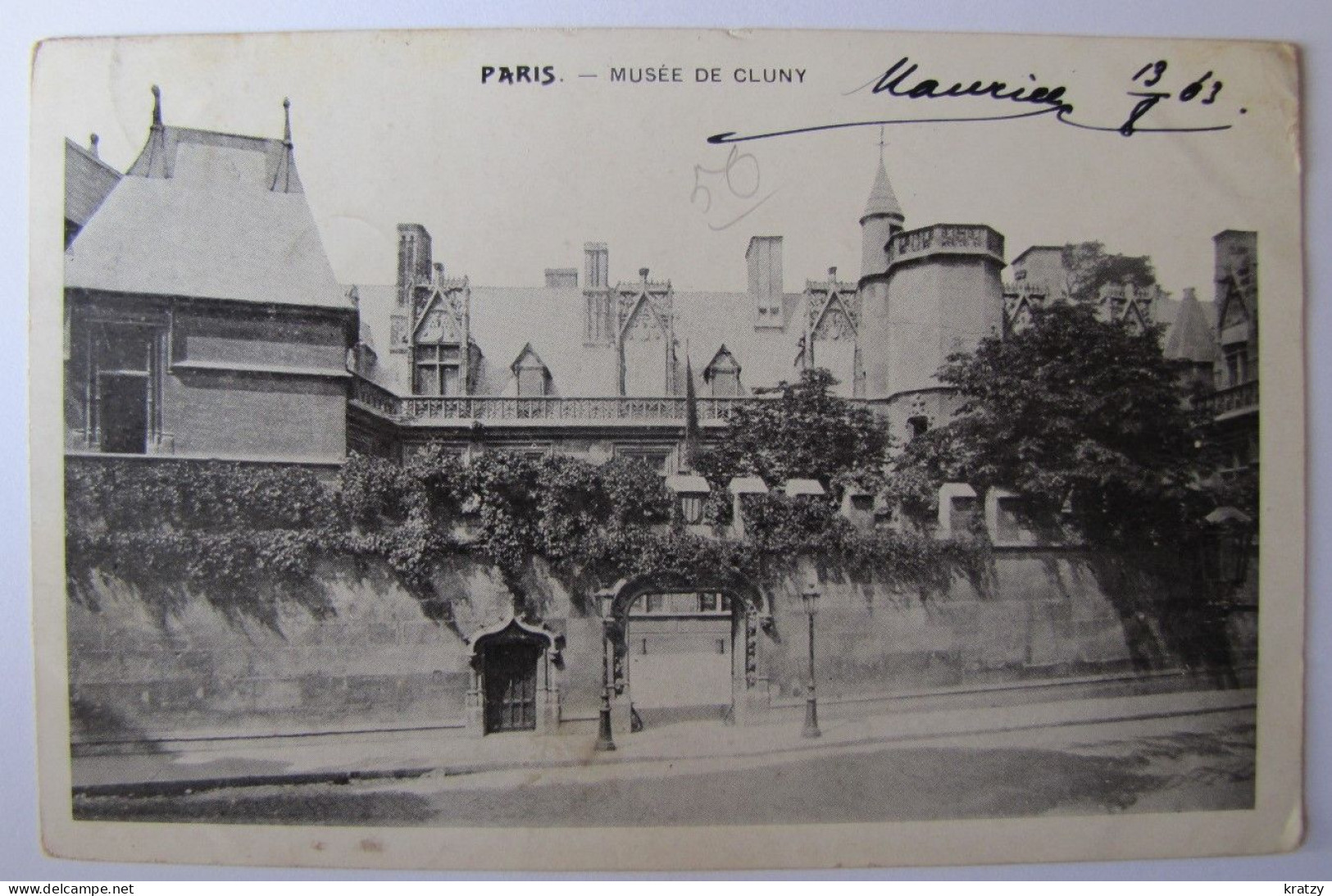 FRANCE - PARIS - Musée De Cluny - 1903 - Musea