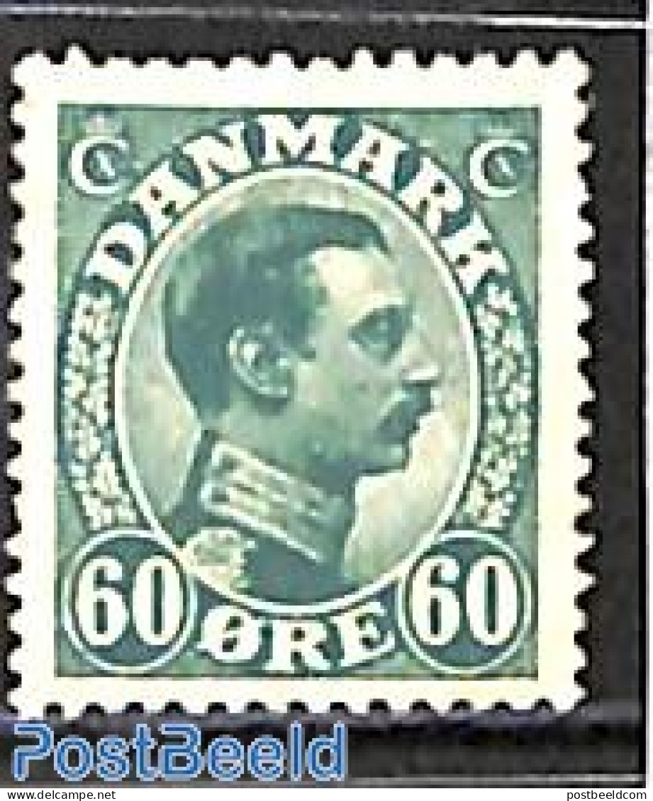 Denmark 1921 60o, Stamp Out Of Set, Mint NH - Ungebraucht