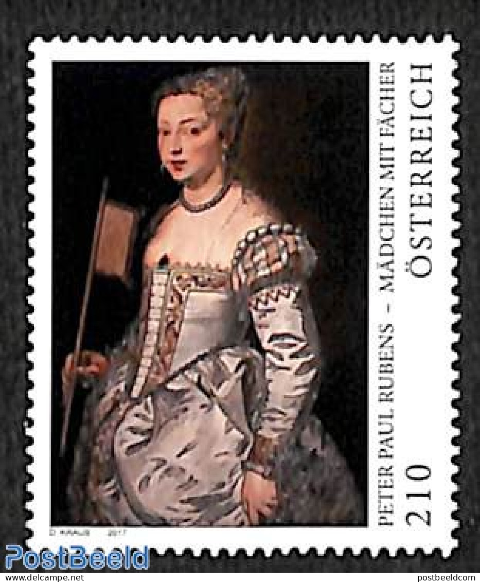 Austria 2017 P.P. Rubens 1v, Mint NH, Art - Paintings - Rubens - Unused Stamps