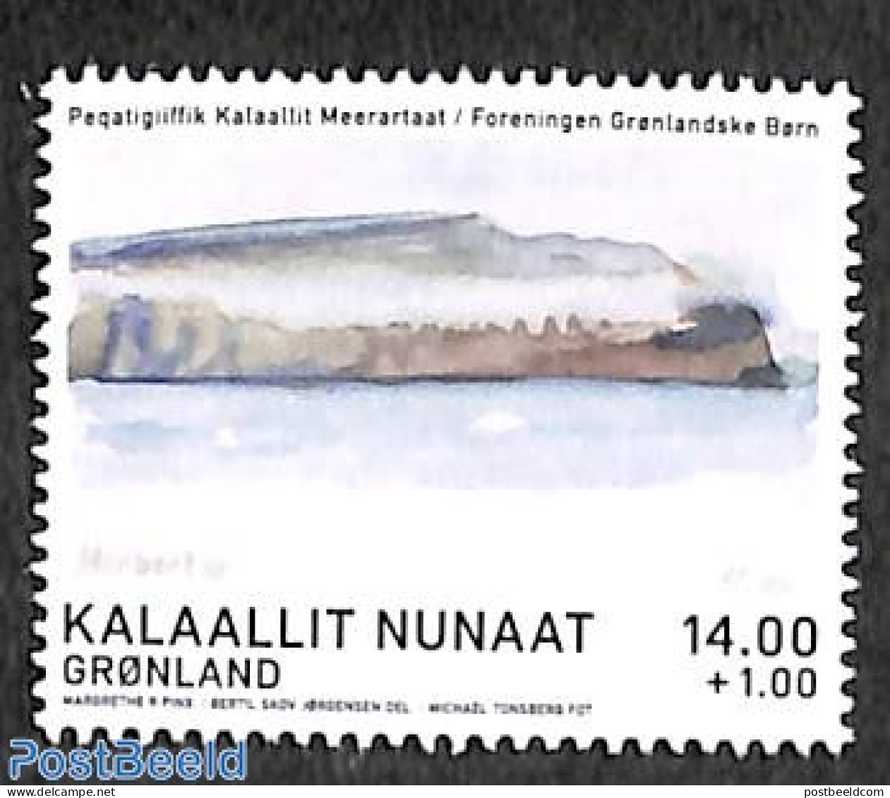 Greenland 2018 Queens Watercolors 1v, Mint NH, History - Kings & Queens (Royalty) - Art - Paintings - Nuovi