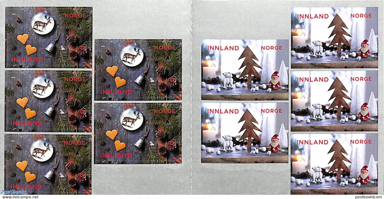 Norway 2018 Christmas Booklet S-a, Mint NH, Religion - Christmas - Stamp Booklets - Neufs