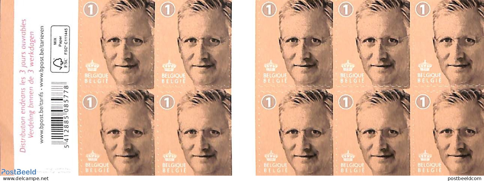 Belgium 2019 Definitives Booklet, Mint NH, Stamp Booklets - Neufs