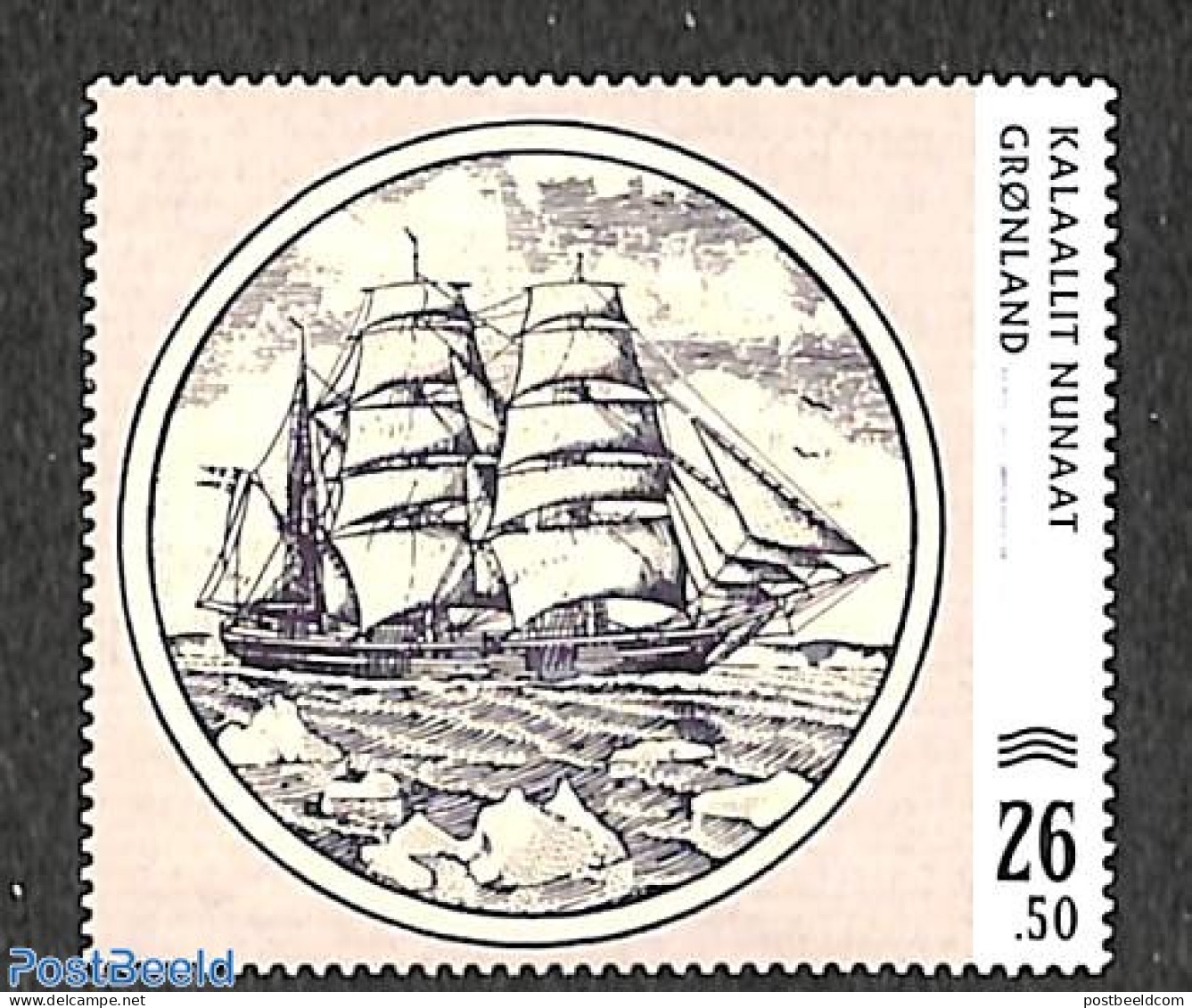 Greenland 2020 Old Banknotes 1v, Mint NH, Transport - Ships And Boats - Ongebruikt
