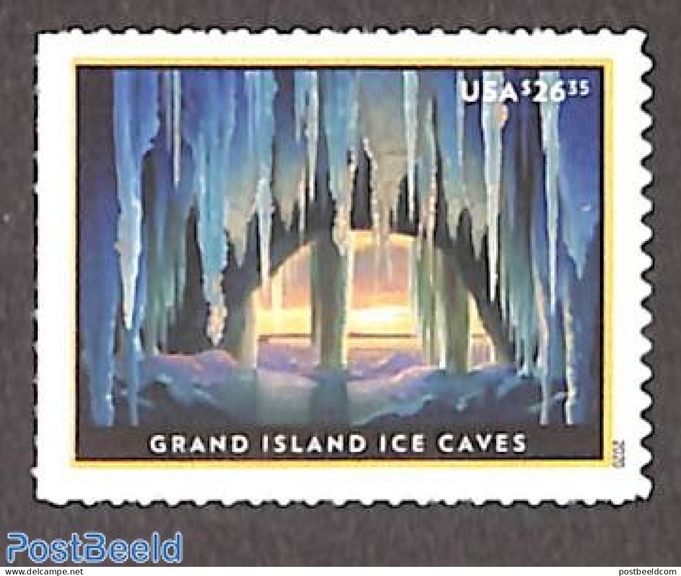 United States Of America 2020 Grand Island Ice Caves 1v S-a, Mint NH - Unused Stamps