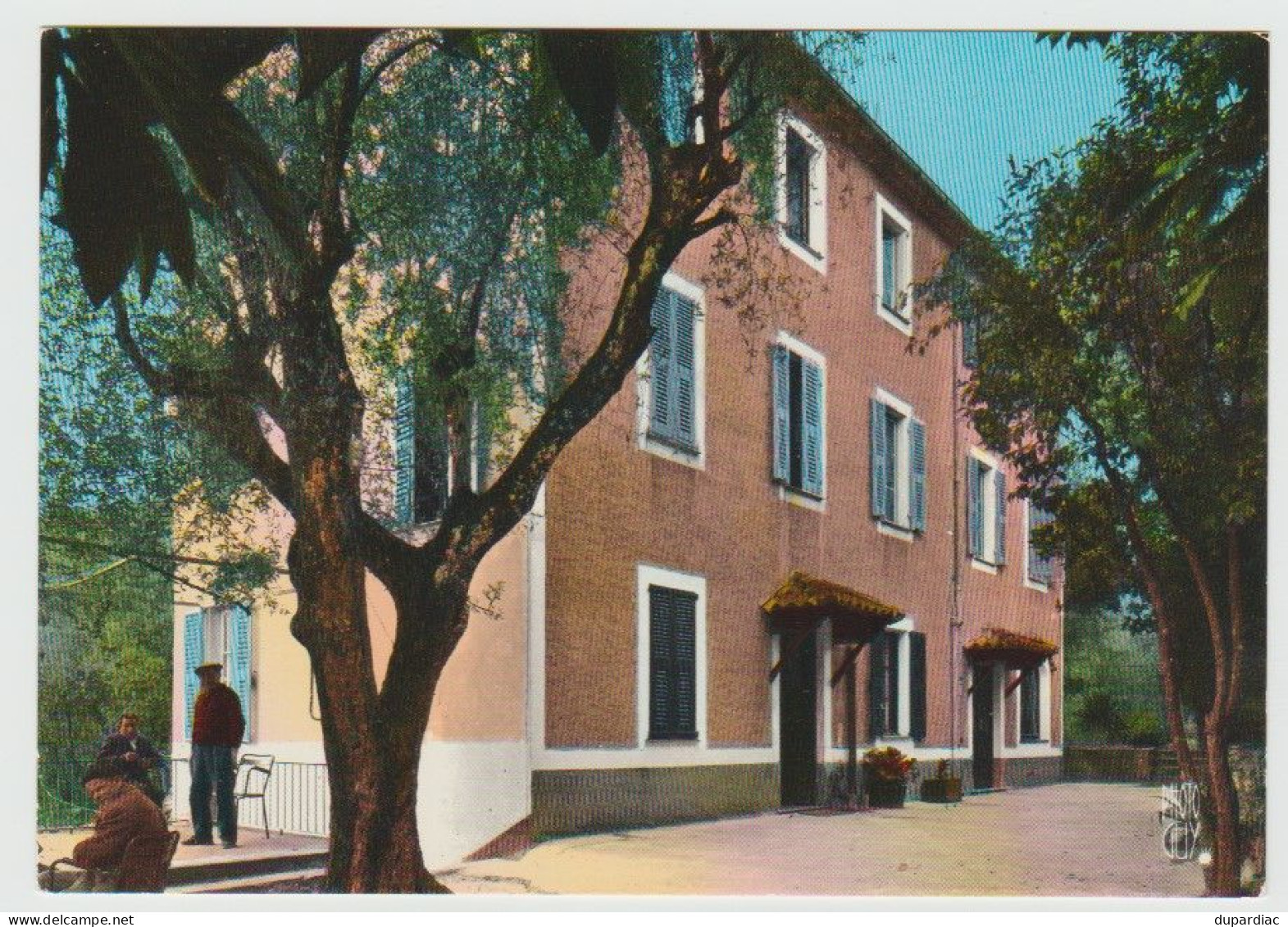 06 - Alpes Maritimes / CONTES LES PINS -- La Maison De Repos " Le VARET ", Façade Nord. - Contes