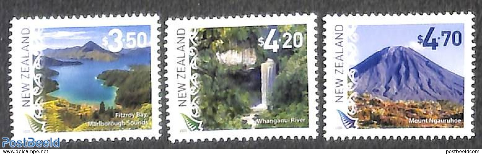 New Zealand 2020 Scenic Views 3v, Mint NH - Ongebruikt