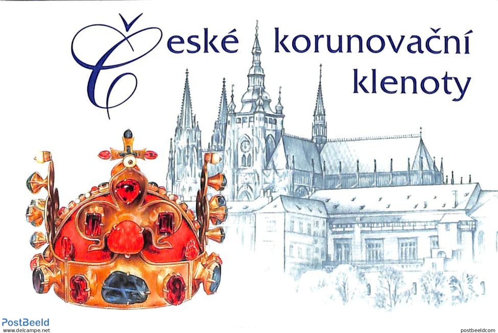 Czech Republic 2017 Bohemian Crown Jewels Booklet S-a, Mint NH, History - Kings & Queens (Royalty) - Autres & Non Classés