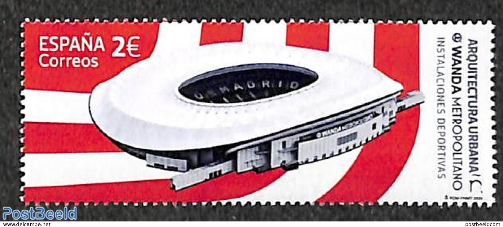 Spain 2020 Football Stadium 1v, Mint NH, Sport - Football - Unused Stamps