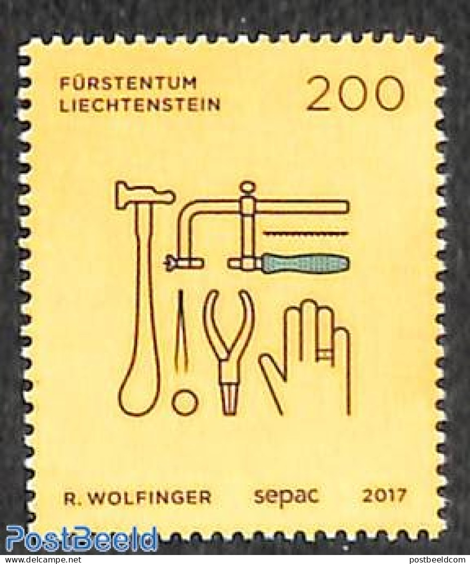 Liechtenstein 2017 SEPAC 1v From Set, Mint NH, History - Sepac - Unused Stamps