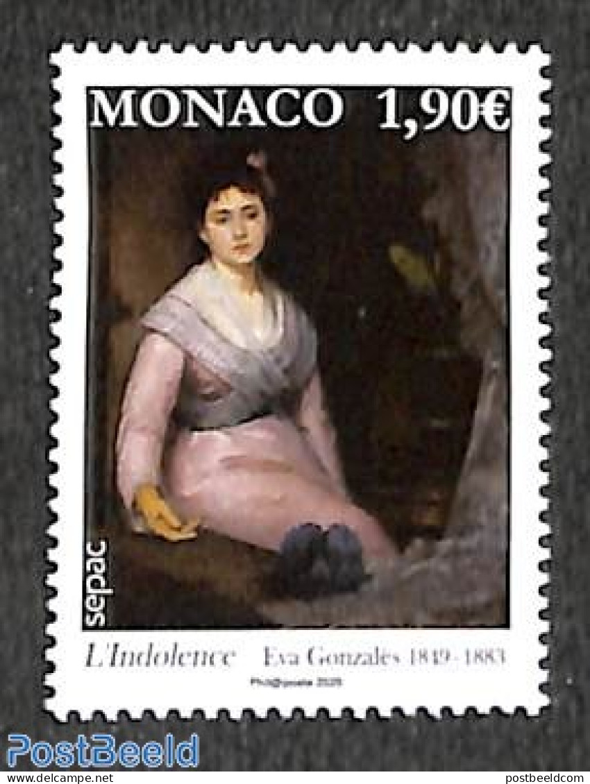Monaco 2020 SEPAC, Art 1v, Mint NH, History - Sepac - Art - Paintings - Unused Stamps