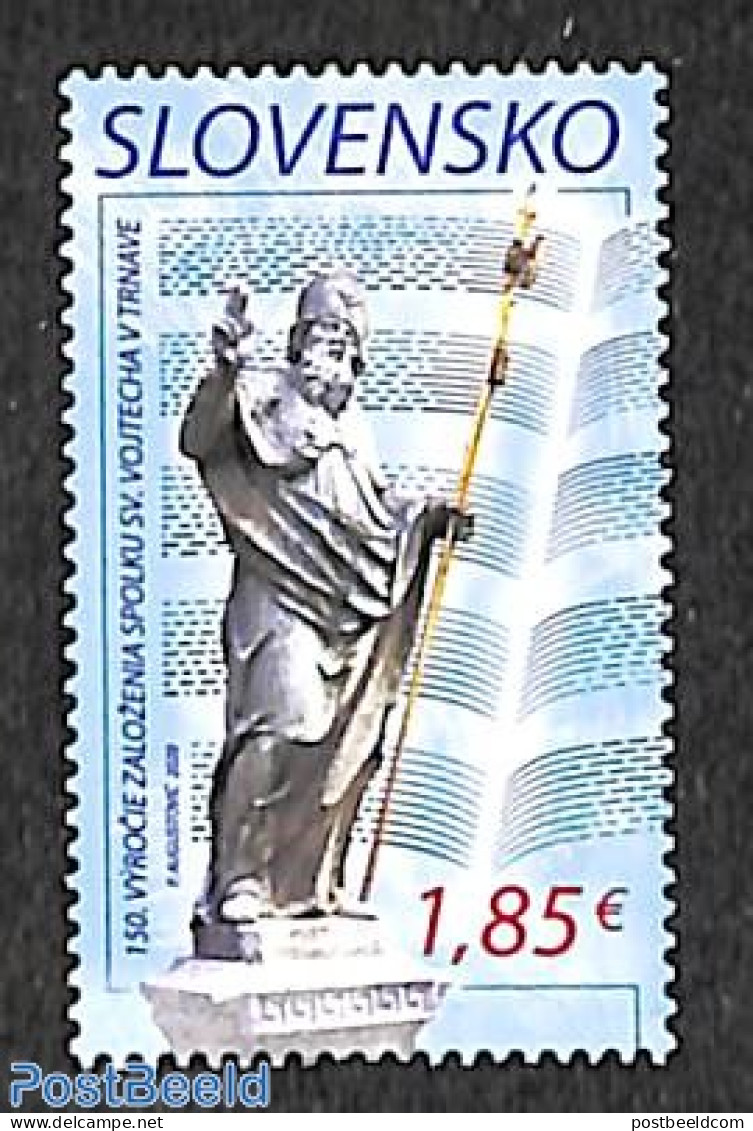 Slovakia 2020 St Adalbert Society 1v, Mint NH, Art - Sculpture - Nuovi