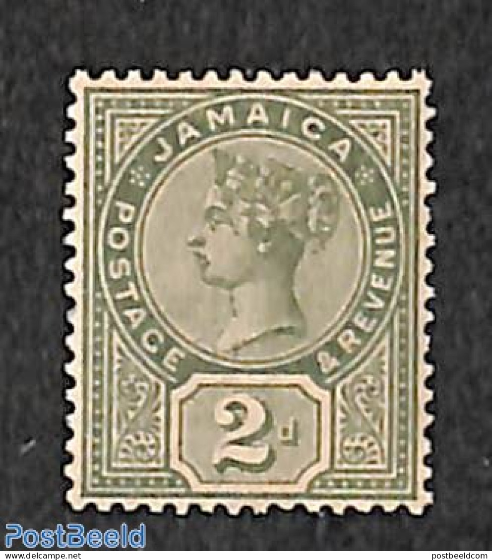 Jamaica 1889 Stamp Out Of Set, Unused (hinged) - Jamaica (1962-...)