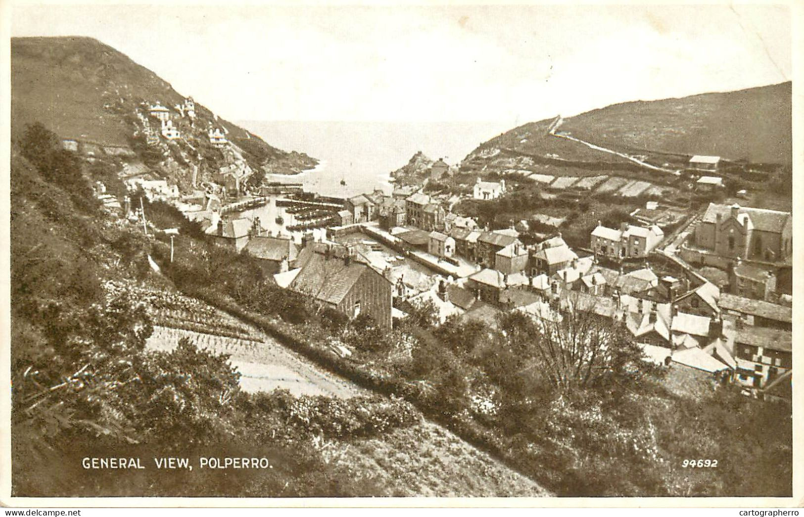 England Polperro General View - Other & Unclassified
