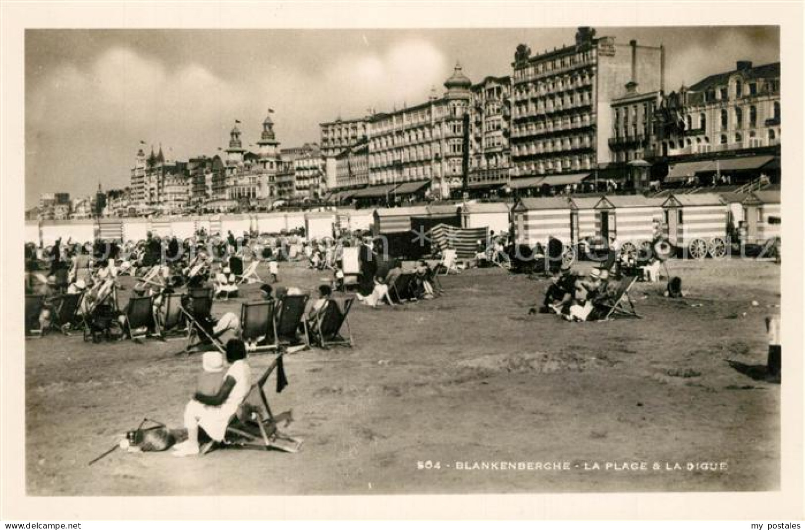 73342237 Blankenberghe La Plage Et La Digue Blankenberghe - Blankenberge