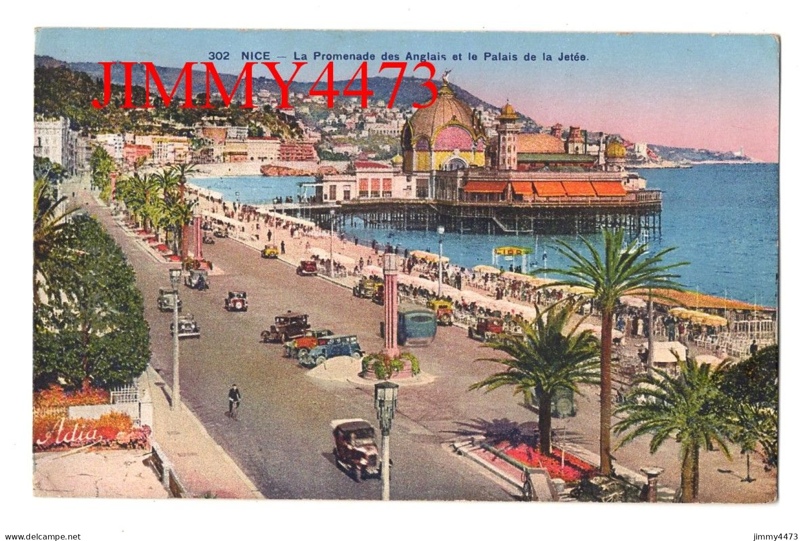 CPA - NICE En 1934 - La Promenade Des Anglais Et Le Palais De La Jetée ( Bien Animée ) Les Belles Editions Françaises - Scènes Du Vieux-Nice