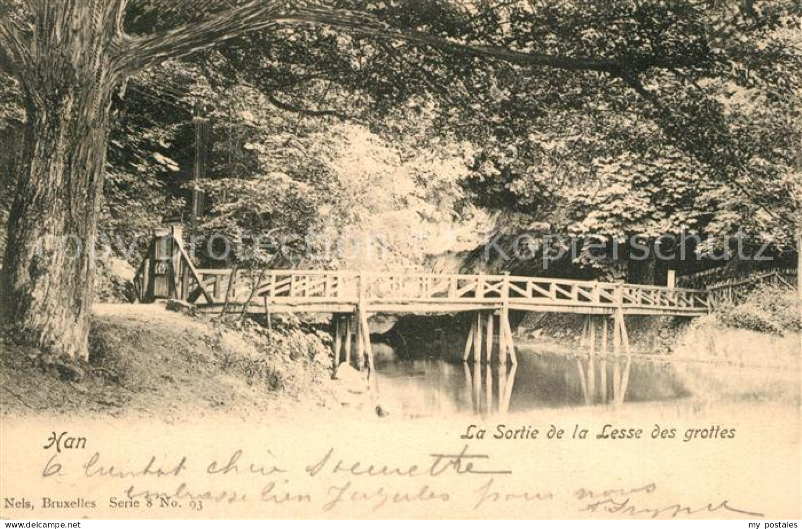 73342212 Han-sur-Lesse La Sortie De La Lesse Des Grottes Han-sur-Lesse - Autres & Non Classés