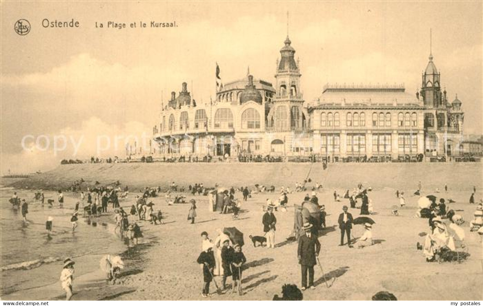 73342182 Ostende Oostende La Plage Et Le Kursaal  - Oostende