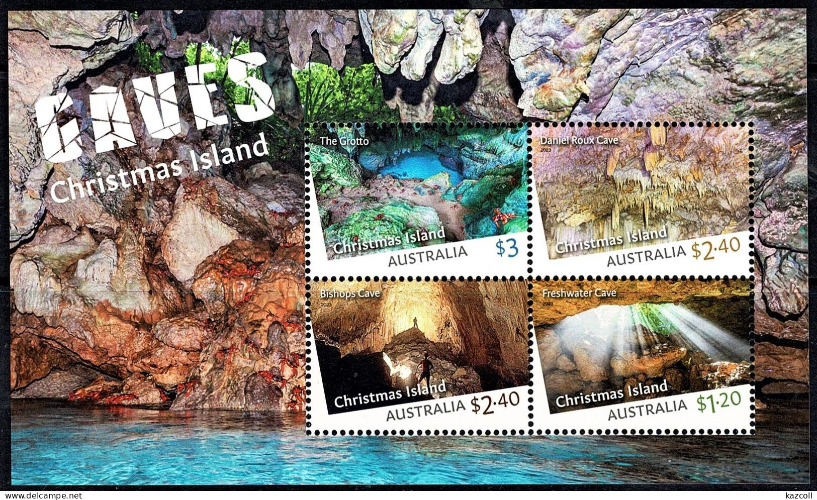 Christmas Island 2023 Caves MNH - Christmas Island