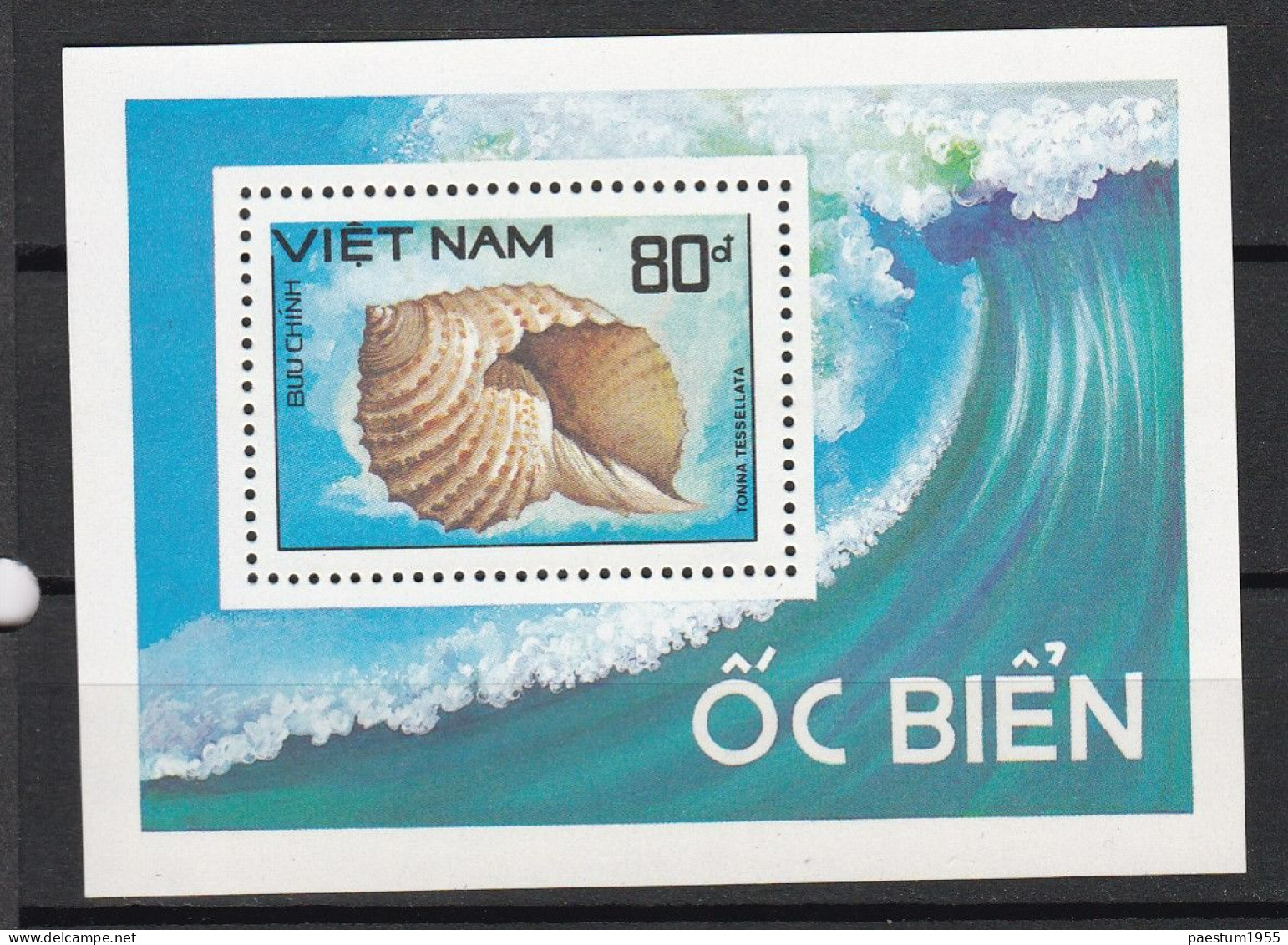 Feuillet Neuf** MNH 1988 Viêt-Nam Vietnam Faune Coquillage Shell Fauna Mi:VN BL64 Yt:VN BF45 - Vietnam