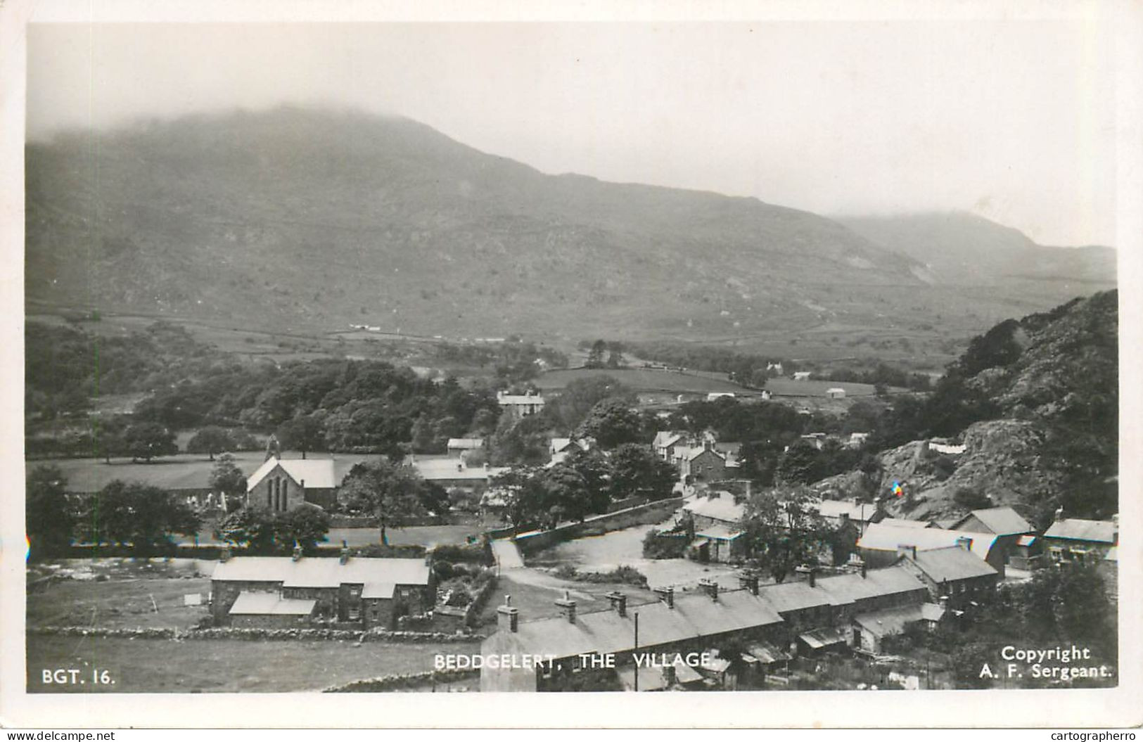 Wales Beddgelert Village General View - Autres & Non Classés