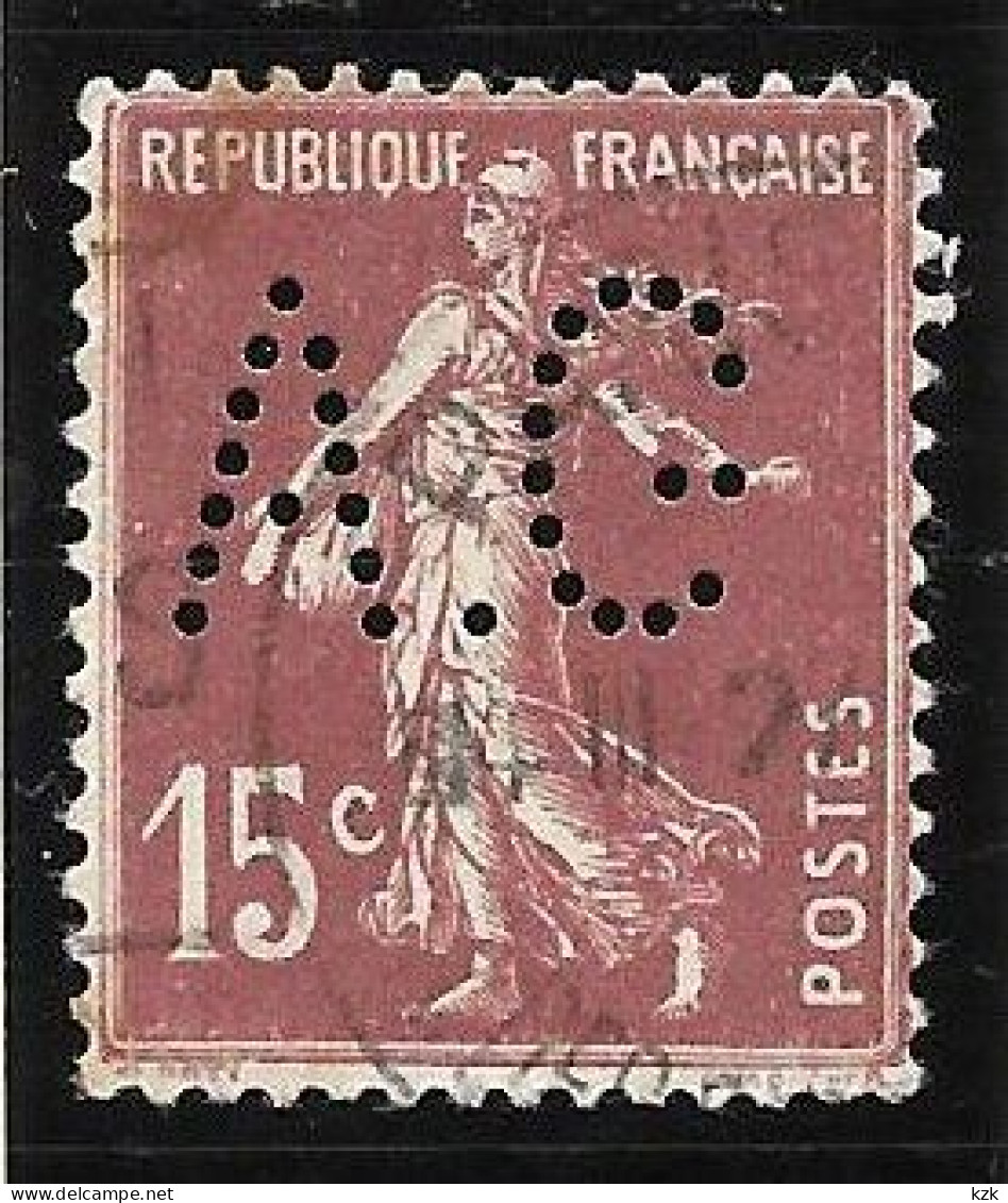 1 04	02	03	N°	189	Perforé	-	AG 93	-	AGENCE GL. De LIBRAIRIE Et PUBLICATION - Used Stamps