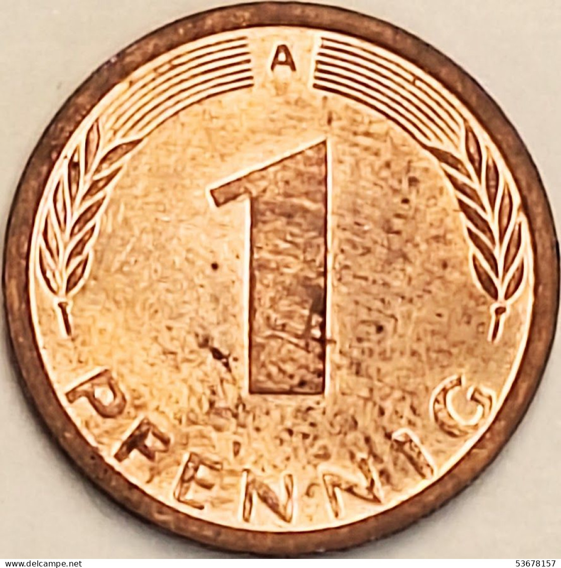 Germany Federal Republic - Pfennig 1994 A, KM# 105 (#4509) - 1 Pfennig