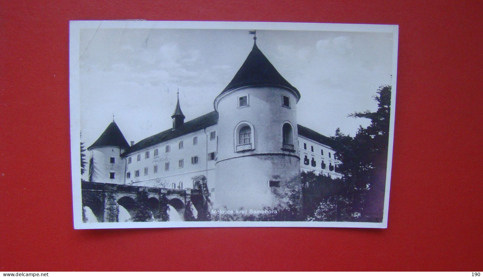 Mokrice Kraj Samobora - Grad/castle. - Slovenië