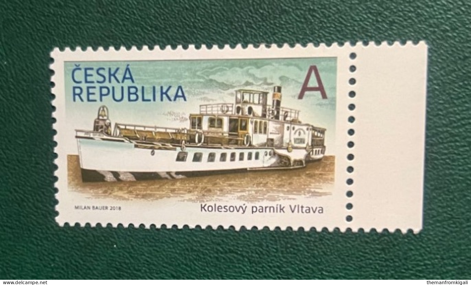 Czech Republic 2018 - Historical Vehicles - Paddle Steamer Vltava. - Autres & Non Classés