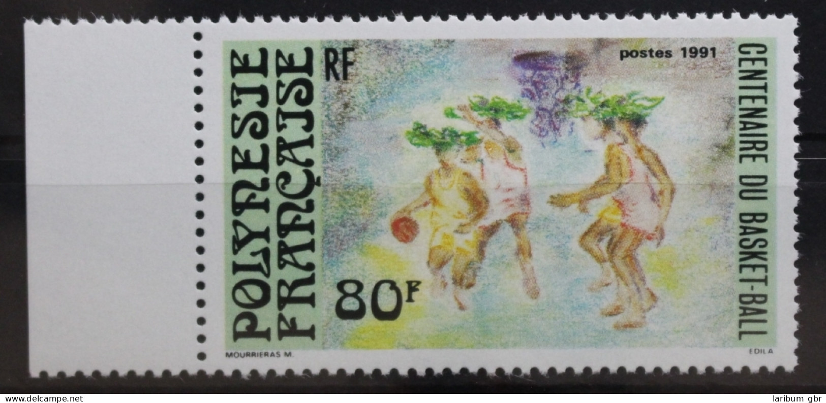 Französisch-Polynesien 582 Postfrisch Basketball #TA667 - Other & Unclassified