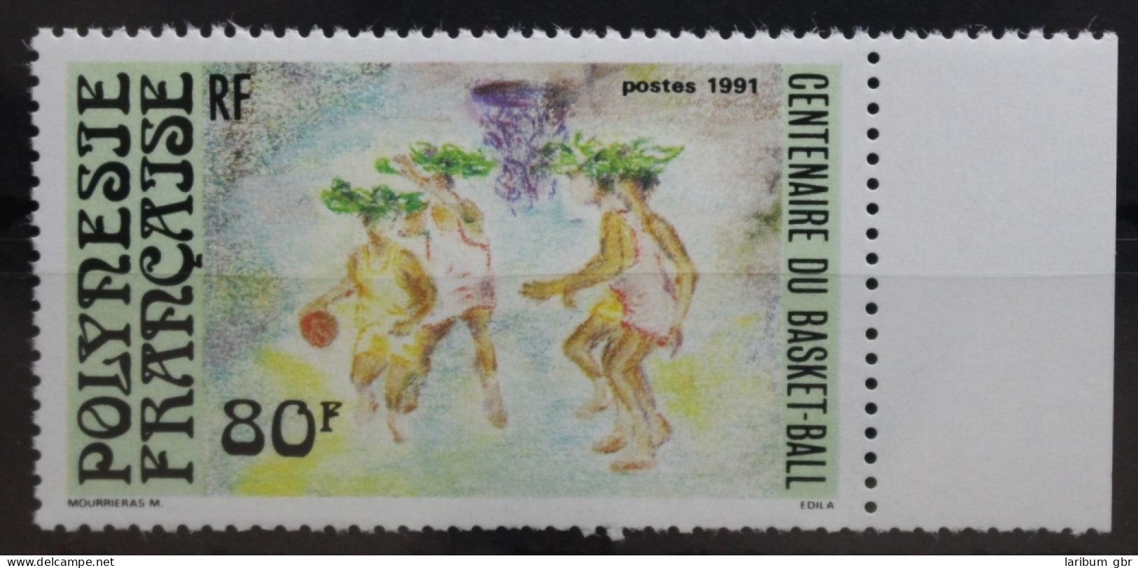 Französisch-Polynesien 582 Postfrisch Basketball #TA663 - Autres & Non Classés