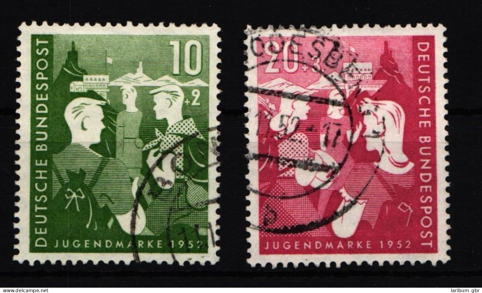 BRD Bund 153-154 Gestempelt #IC157 - Other & Unclassified