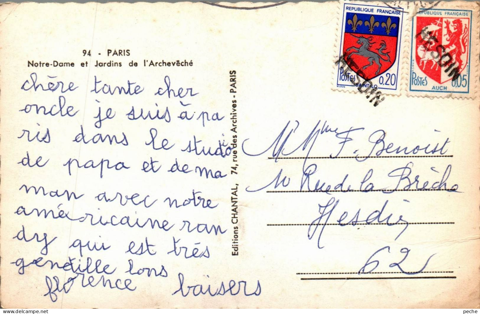 N°1881 W -cachet Manuel -Hesdin- - Manual Postmarks