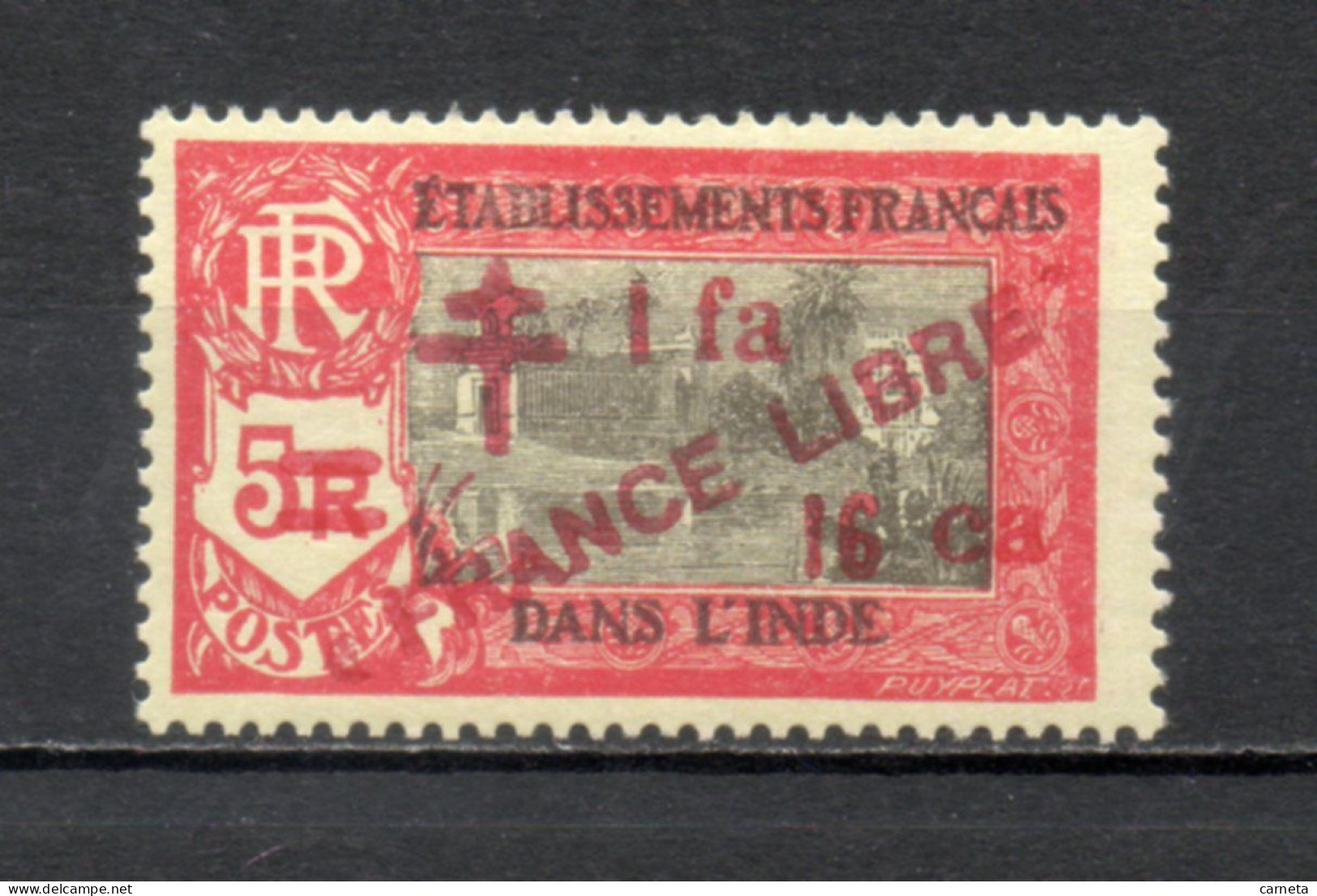 INDE N° 214  NEUF SANS CHARNIERE COTE 2.55€  TEMPLE - Ungebraucht