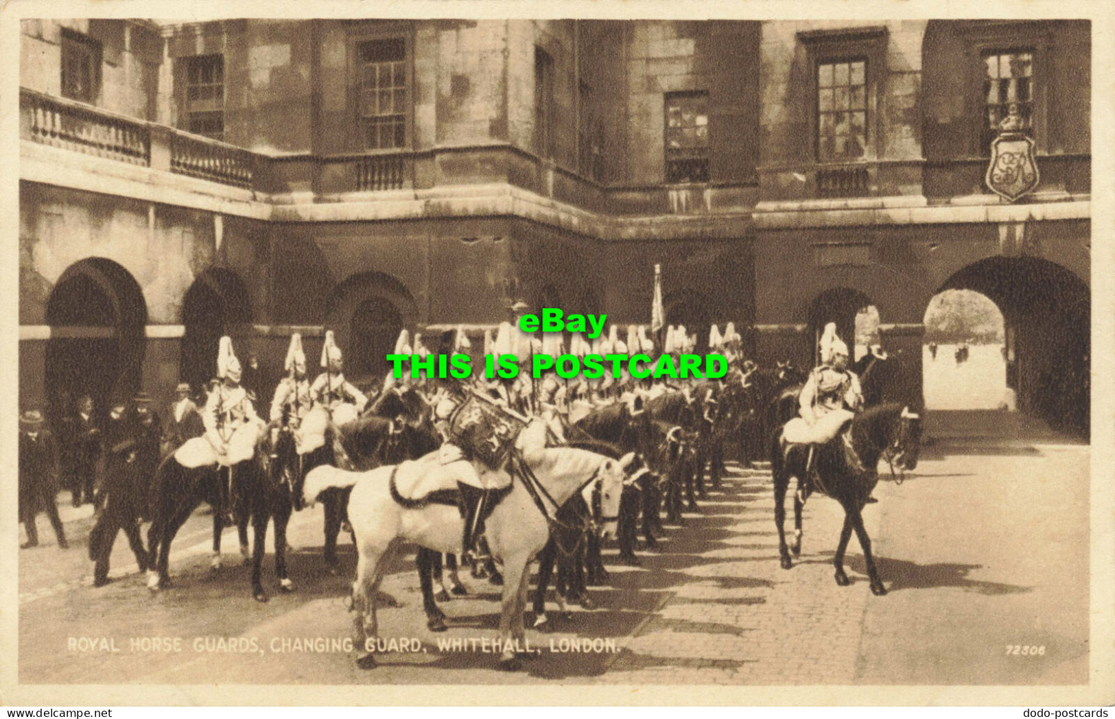 R617597 Royal Horse Guards. Changing Guard. Whitehall. London. 72306. Velvette G - Other & Unclassified