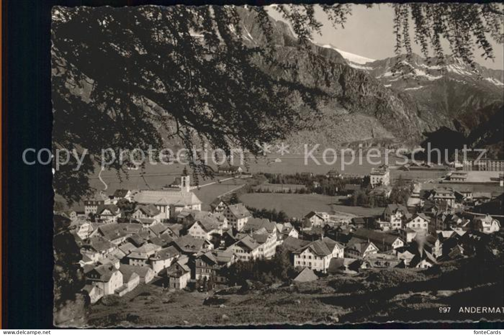 11736525 Andermatt Totalansicht Andermatt - Sonstige & Ohne Zuordnung