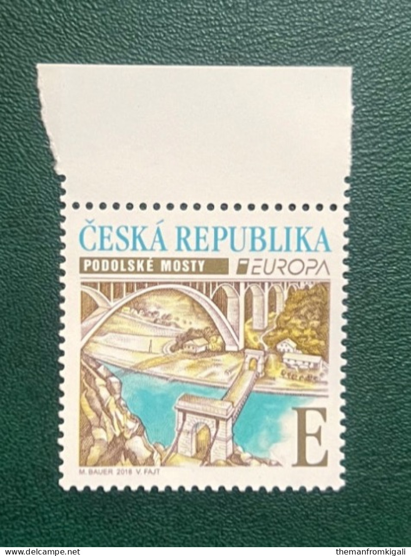 Czech Republic 2018 - Europa Stamps - Bridges. - Autres & Non Classés