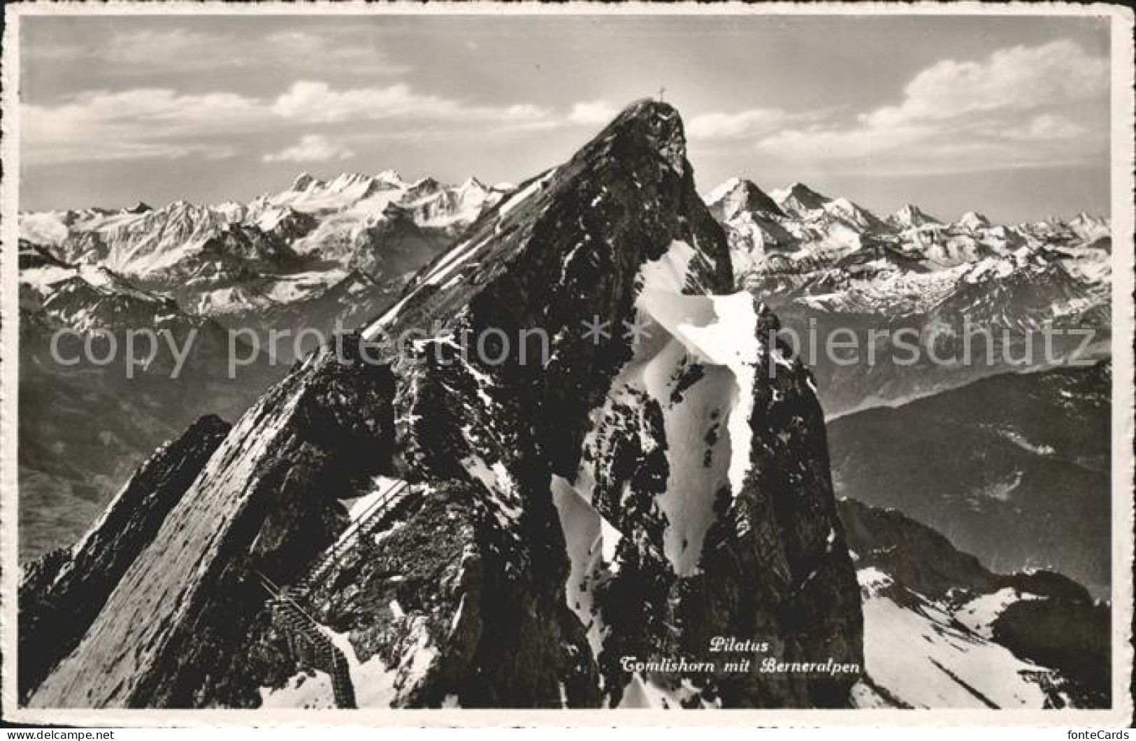 11736015 Pilatus Kulm Mit Tomlishorn Und Berneralpen Pilatus  - Other & Unclassified