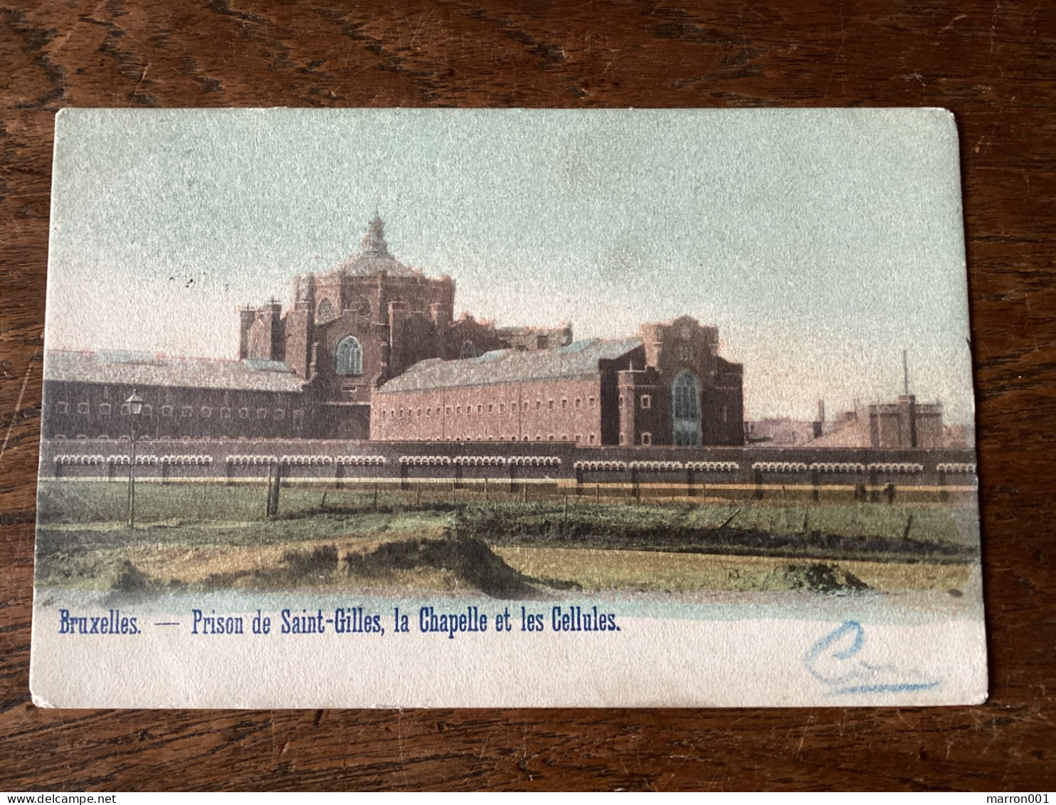Bruxelles- Prison De Sint- Gilles - Met Postzegel - St-Gillis - St-Gilles