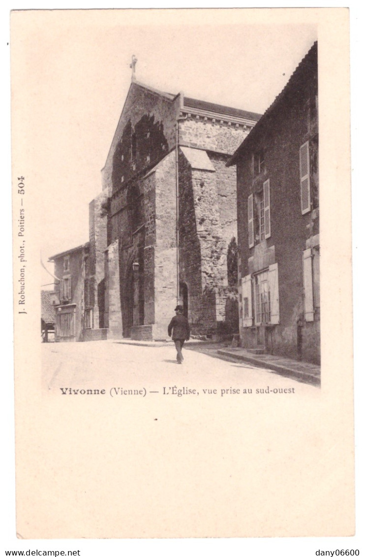 VIVONNE - L'Eglise  (carte Animée) - Vivonne